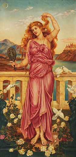 A trójai Helené (Evelyn De Morgan festménye, 1898