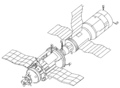 Kosmos 1686 and Salyut 7