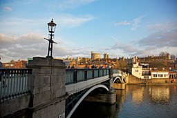 Windsor Bridge med Windsor Castle i bakgrunden