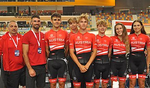 Team Austria bei der U23-EM 2021