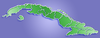 blank map of Cuba