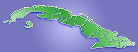 Los Palacios, Cuba trên bản đồ Cuba1