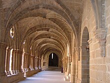 Claustro del Monasterio de Rueda, en Sástago (Zaragoza, Aragón).jpg