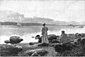 File:Die Gartenlaube (1898) b 0489.jpg (S) Sommernacht in Norwegen Nach dem Gemälde von H. Gude