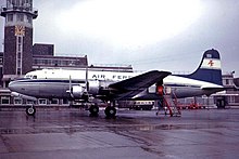 G-ASFY DC-4 Air Ferry LPL 10FEB65 (5561798827).jpg