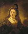 Govert Flinck: Dame in orientalischem Kostüm, um 1635