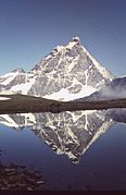 Monte Cervino (Matterhorn set fra Italien)