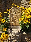 Fontaine dans le centre de Saint-Laurent-d'Oingt.