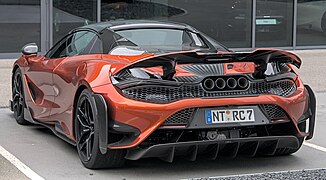 McLaren 765LT Spider - rear