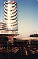 The Rotunda in 1983, with Coca-Cola advertisements.