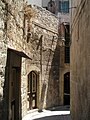 A narrow street in the Christian quarter Al Jdeida