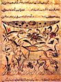 Imagen del Kitab al-Hayawan (Libro de los animales) de Al-Jahiz.