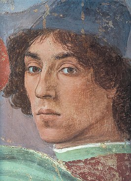 Zelfportret van Filippino Lippi