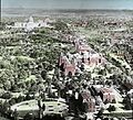 The Victorian landscaping and architecture of the Mall looking east from the top of the Washington Monument, showing the influence of the Downing Plan and Adolph Cluss on the National Mall circa 1904.