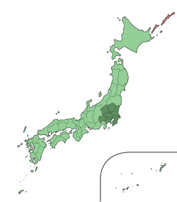 Location of 首都圏