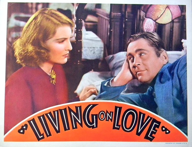 File:Living on Love lobby card.jpg