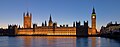 Image 7 Palace of Westminster Photo credit: Diliff The Palace of Westminster at dusk, showing the Victoria Tower (left) and the Clock Tower colloquially known as 'Big Ben'. The palace lies on the bank of the River Thames in the heart of London. The oldest part, Westminster Hall, dates to 1097, but most of the present structure dates from the 19th century, when it was rebuilt after it was almost entirely destroyed by a fire in 1834. Together with Westminster Abbey and Saint Margaret's Church, the palace is listed as a UNESCO World Heritage Site. More featured pictures