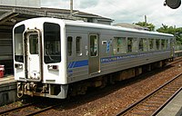 土佐くろしお鉄道阿佐線用9640形9（土佐大津駅、2010年5月27日）