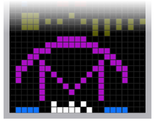 Representación del telescopio.