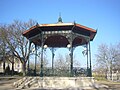 Kiosque à musique du Jardin d'Orsay à Limoges.