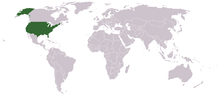 Location on the world map