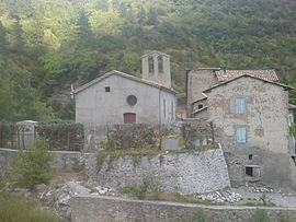 The church in Beaujeu