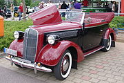 Opel Super 6 Cabriolet (1937)