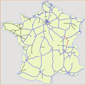 Carte de la route.