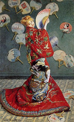 Claude Monet, Madame Monet w stroju japońskim (1876)