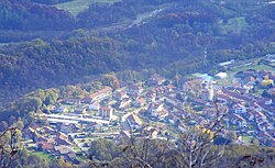 Skyline of La Cassa