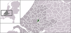 Location of Capelle aan den IJssel