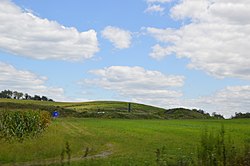 Fields along Pennsylvania Route 981