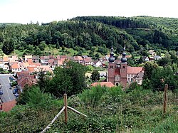 Skyline of Saint-Quirin