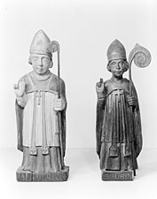 Statues de saint Lubin, Londres, Wellcome Library[5].