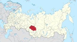 Oblast de Tomsk te la Ruscia