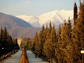 نمایی از پارک مرکزی بالاکن