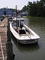 Round-stern deadrise workboat Virginia at Deep Creek in Newport News, VA.