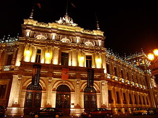 Vista nocturna Diputación Provincial