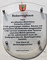 English: Plaque Deutsch: Beschreibungstafel