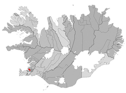 Garðabær na mapě