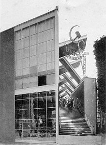 Pavilion of the Soviet Union, by Konstantin Melnikov