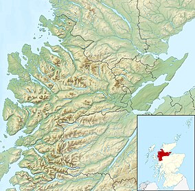 Map showing the location of Lochcarron Old Parish Church