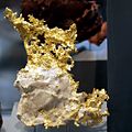 Gold in quartz, Eagles Nest Mine, California, USA