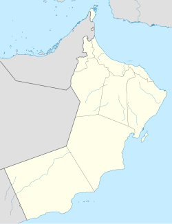 Mappa dell'Oman