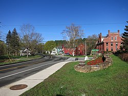 Brownsville, VT looking west along Route 44