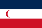 2:3 Flag of the Malagasy Protectorate, 1885–1896