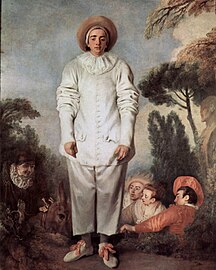 Antoine Watteau: Gilles 1717-1719