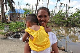 Vaccinating children to prevent outbreaks of disease in the aftermath of Typhoon Haiyan (11352129755).jpg