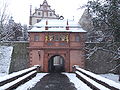 Nordeingang ins Darmstädter Residenzschloss 2005