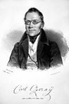 Carl Czerny, Lithograph, 1833